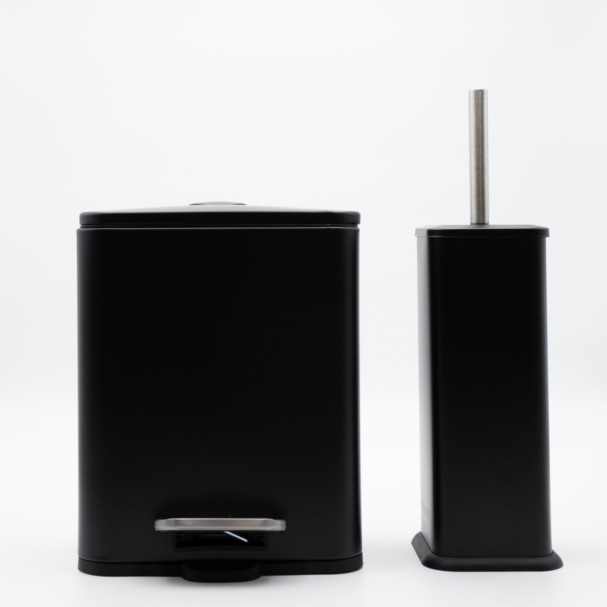 Hotel Cubic Black Σετ Πεντάλ 5lt με Soft Close & Πιγκάλ Μεταλλικό