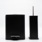 Hotel Cubic Black Σετ Πεντάλ 5lt με Soft Close & Πιγκάλ Μεταλλικό