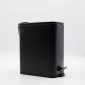 Hotel Slim Black Κάδος Μπάνιου 5lt Μεταλλικός με Μηχανισμό Soft Close