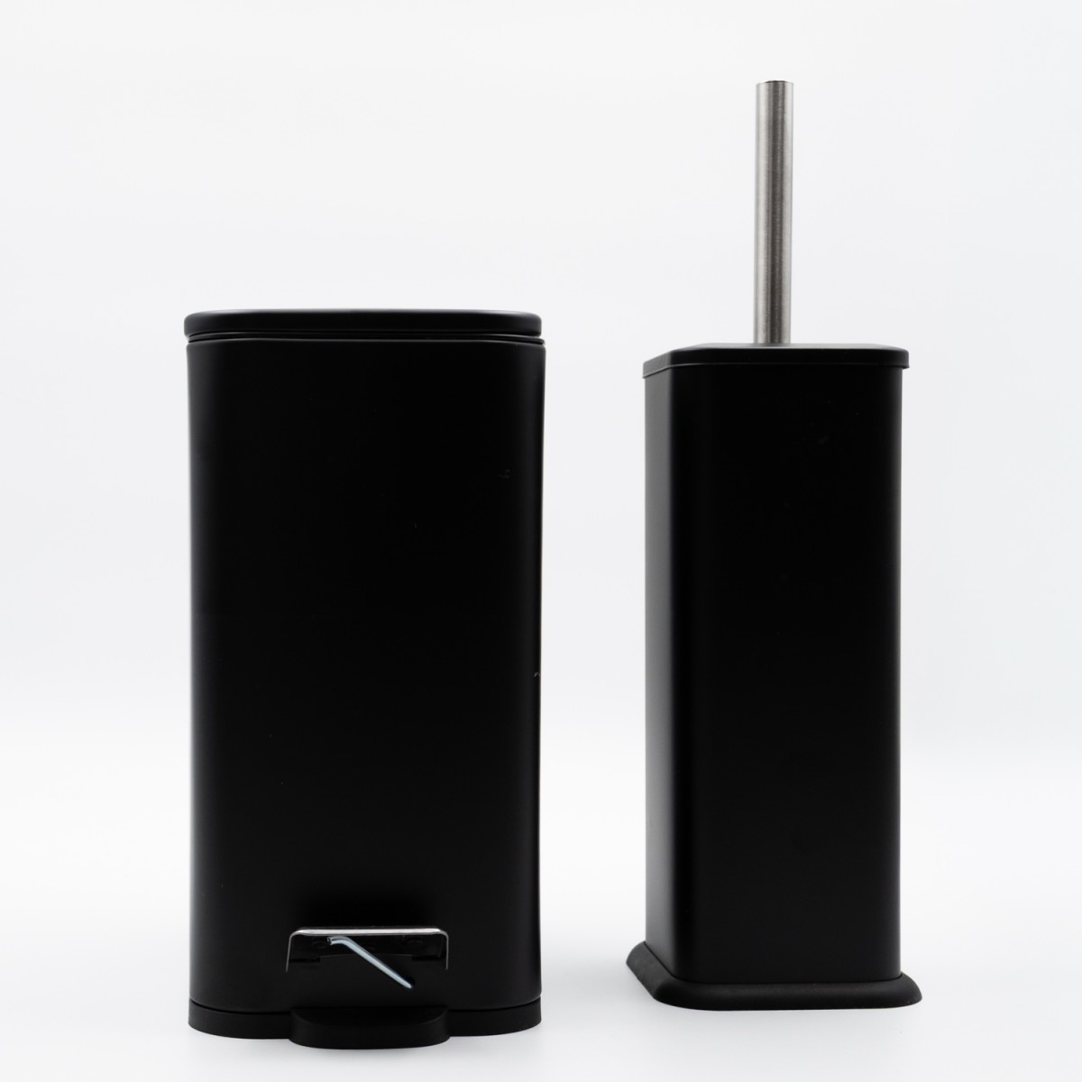 Hotel Slim Black Σετ Πεντάλ 5lt με Soft Close & Πιγκάλ Μεταλλικό