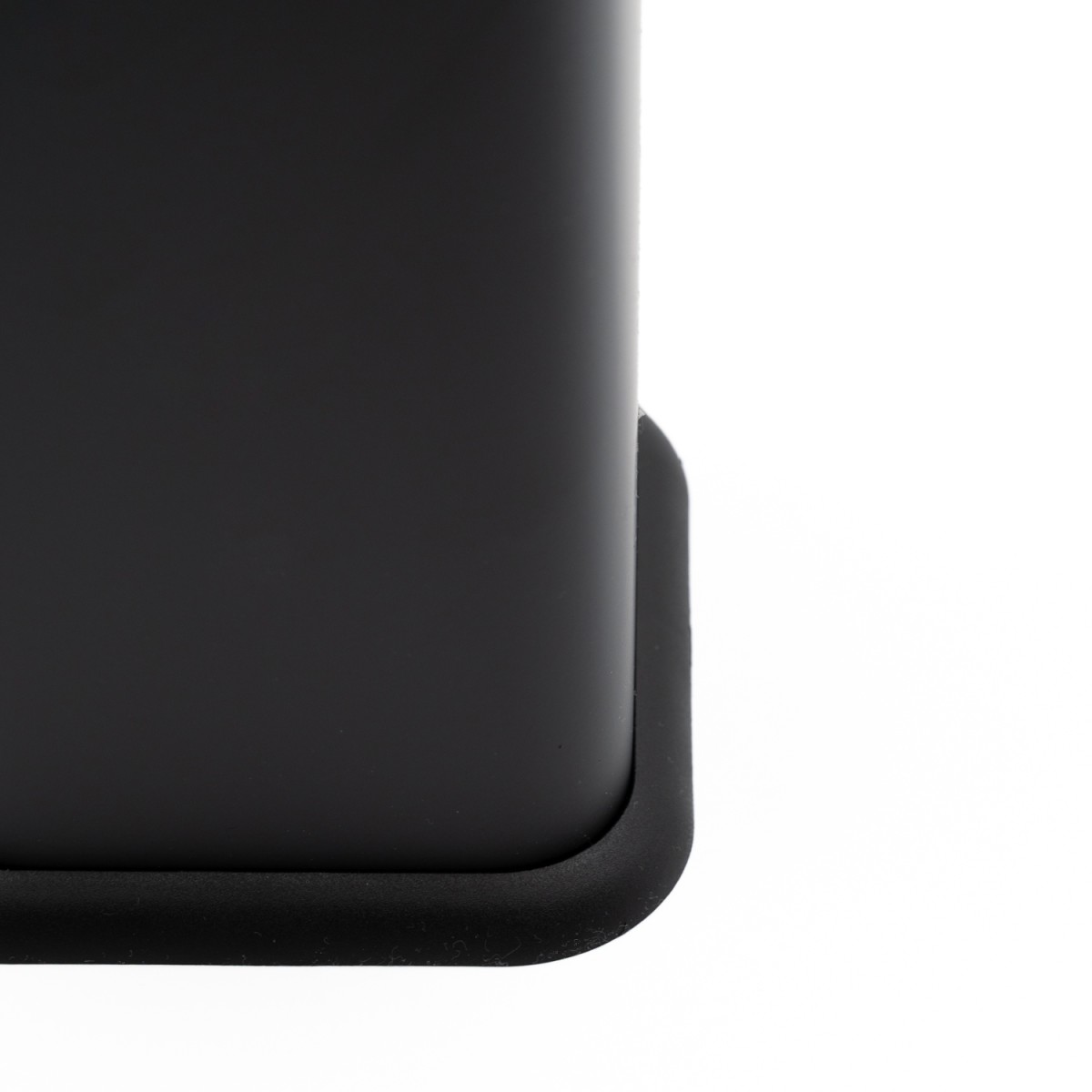 Hotel Slim Black Κάδος Μπάνιου 5lt Μεταλλικός με Μηχανισμό Soft Close