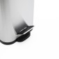 Hotel Slim Inox Σετ Πεντάλ 5lt με Soft Close & Πιγκάλ Μεταλλικό
