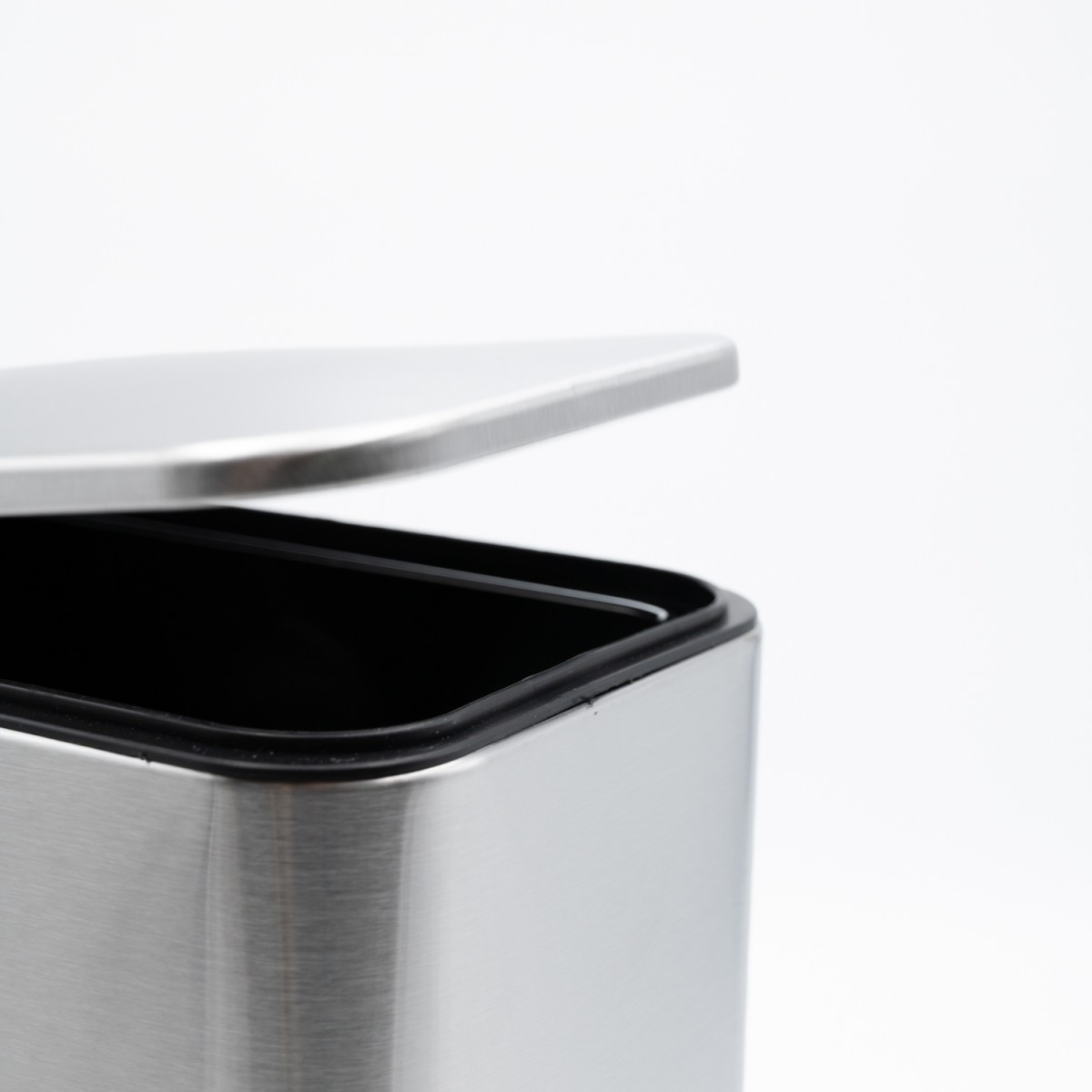 Hotel Slim Inox Σετ Πεντάλ 5lt με Soft Close & Πιγκάλ Μεταλλικό