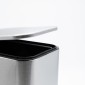 Hotel Slim Inox Σετ Πεντάλ 5lt με Soft Close & Πιγκάλ Μεταλλικό
