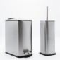 Hotel Slim Inox Σετ Πεντάλ 5lt με Soft Close & Πιγκάλ Μεταλλικό