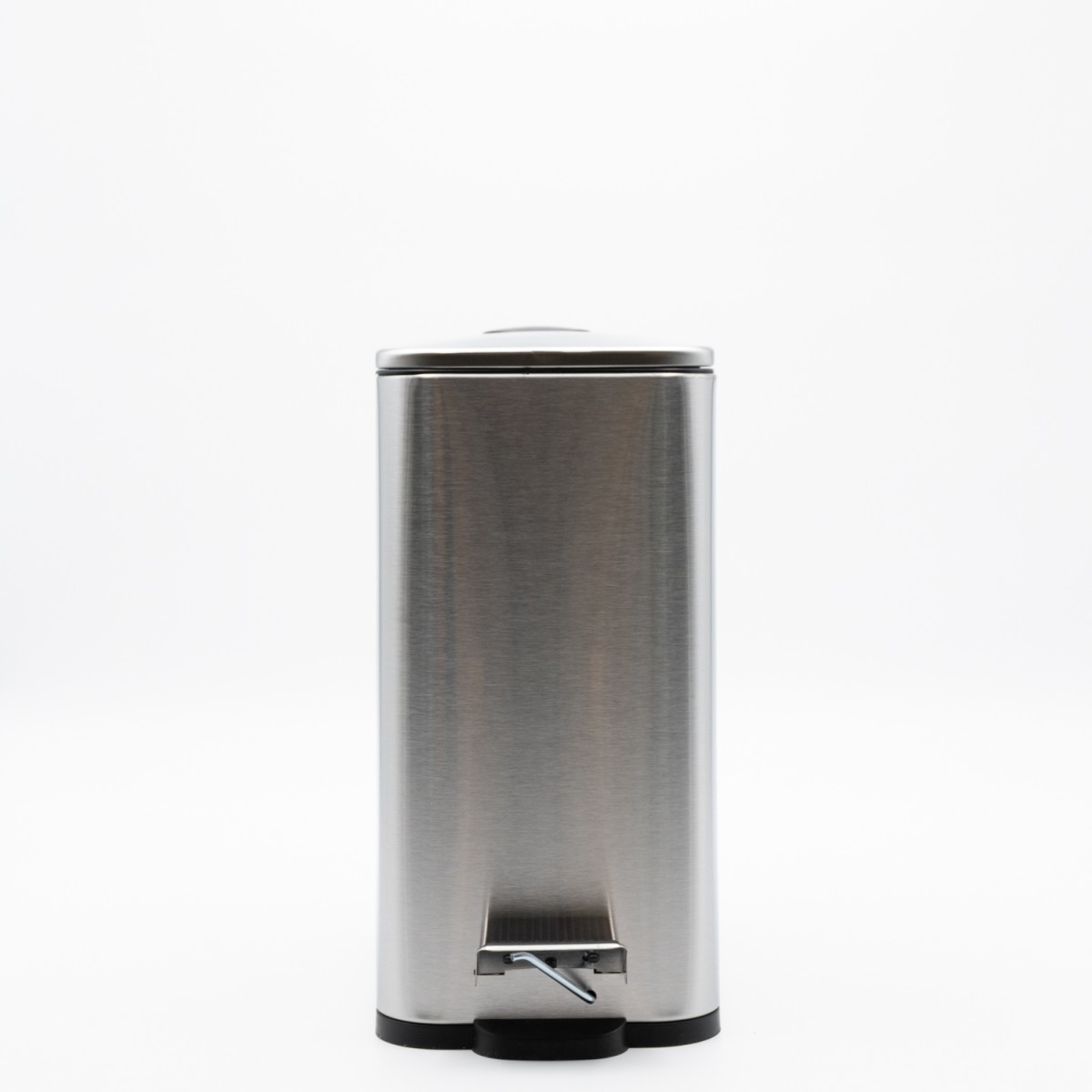 Hotel Slim Inox Κάδος Μπάνιου 5lt Μεταλλικός με Μηχανισμό Soft Close