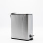 Hotel Slim Inox Σετ Πεντάλ 5lt με Soft Close & Πιγκάλ Μεταλλικό