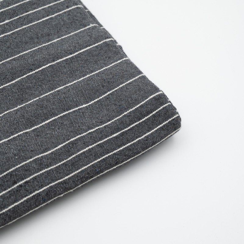 Line Ριχτάρι Διθέσιο (180x230) Σκούρο Γκρι με Ρίγες 