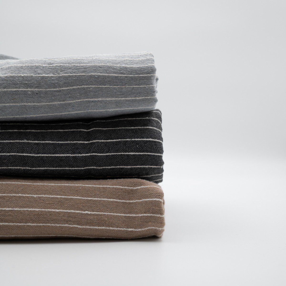 Line Ριχτάρι Μονοθέσιο (150x180) Γκρι με Ρίγες 