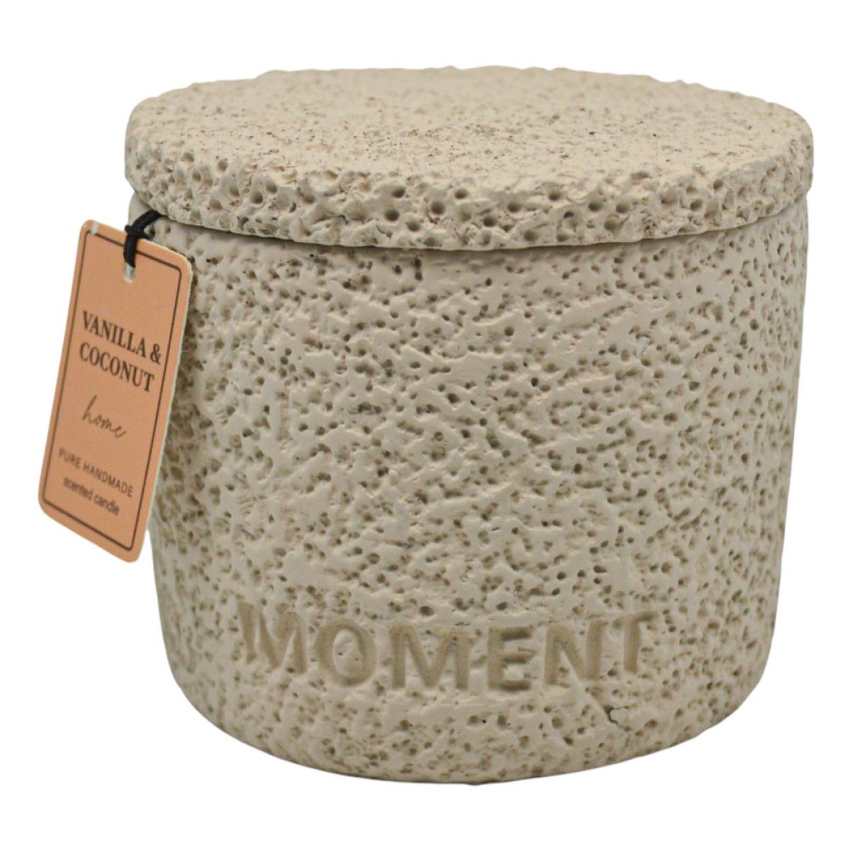 Ankor Vanilla & Coconut Κερί σε Τσιμεντένιο Δοχείο