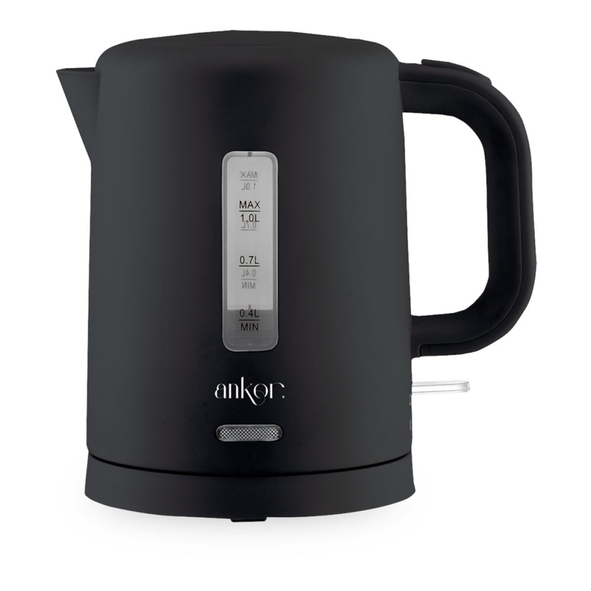 Ankor Black Βραστήρας 1100W Πλαστικός Χωρητικότητας 1lt 848003