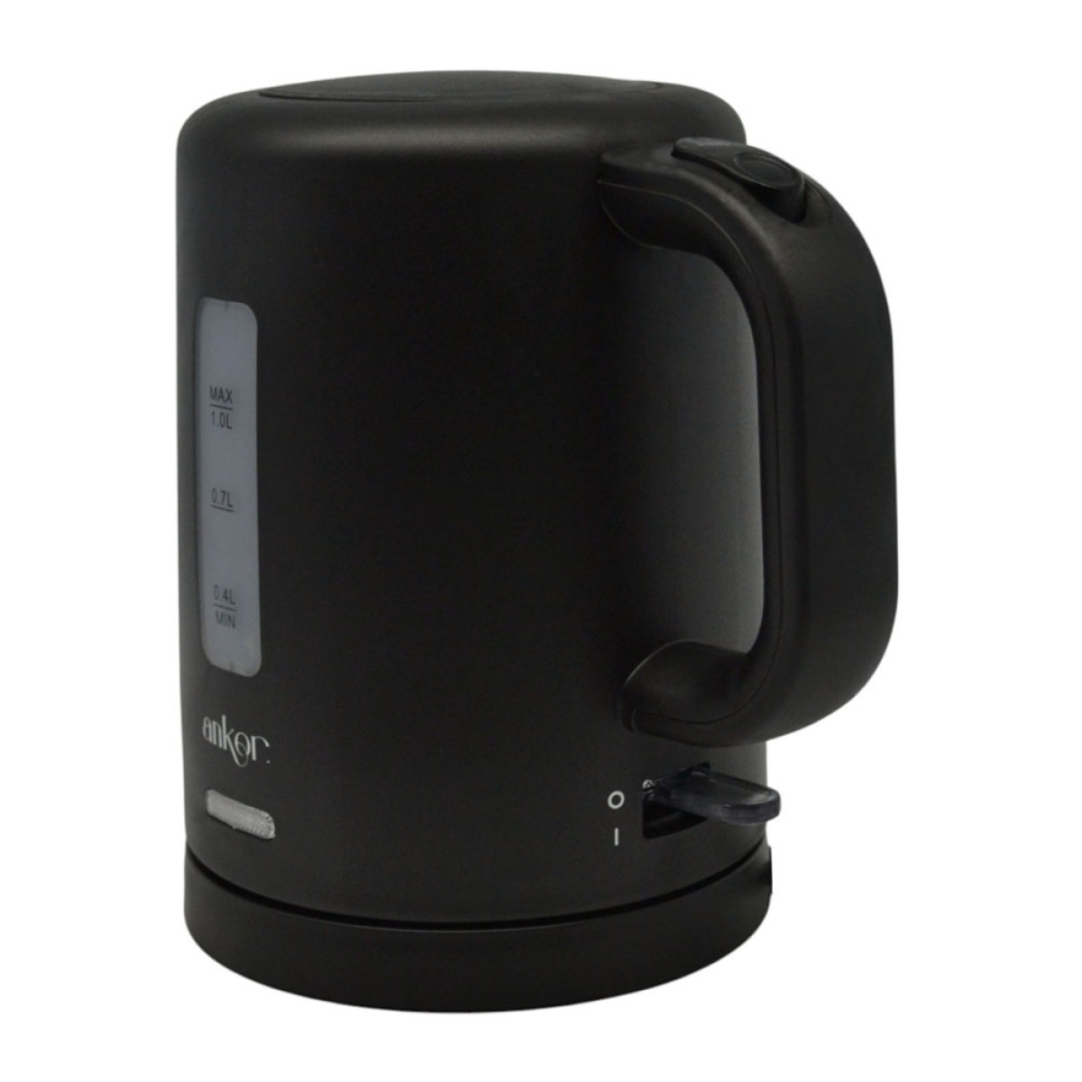 Ankor Black Βραστήρας 1100W Πλαστικός Χωρητικότητας 1lt 848003