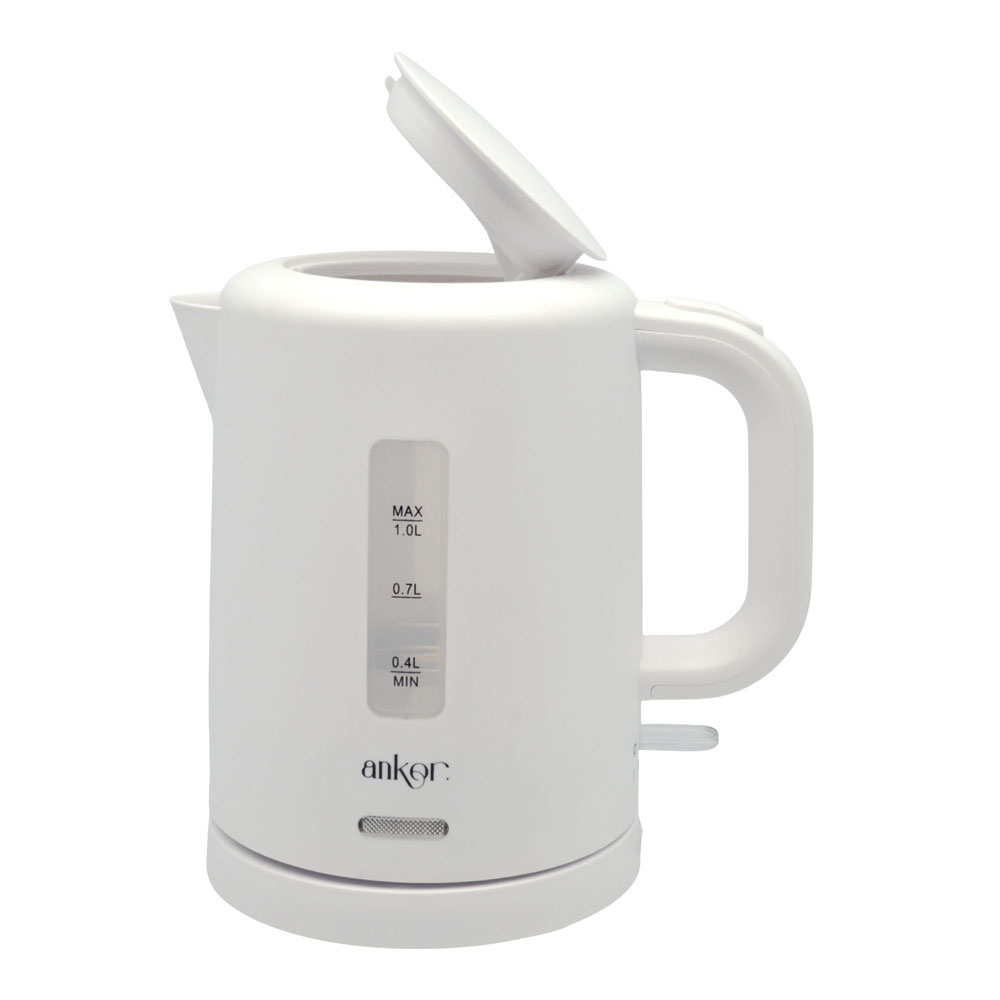 Ankor White Βραστήρας 1100W Πλαστικός Χωρητικότητας 1lt 848010