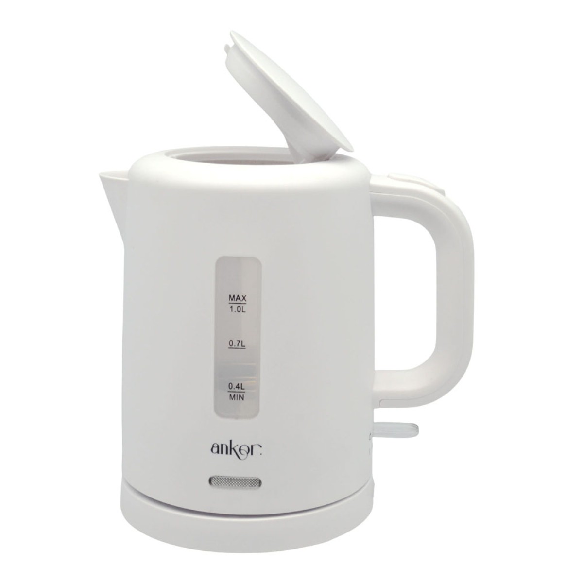 Ankor White Βραστήρας 1100W Πλαστικός Χωρητικότητας 1lt 848010