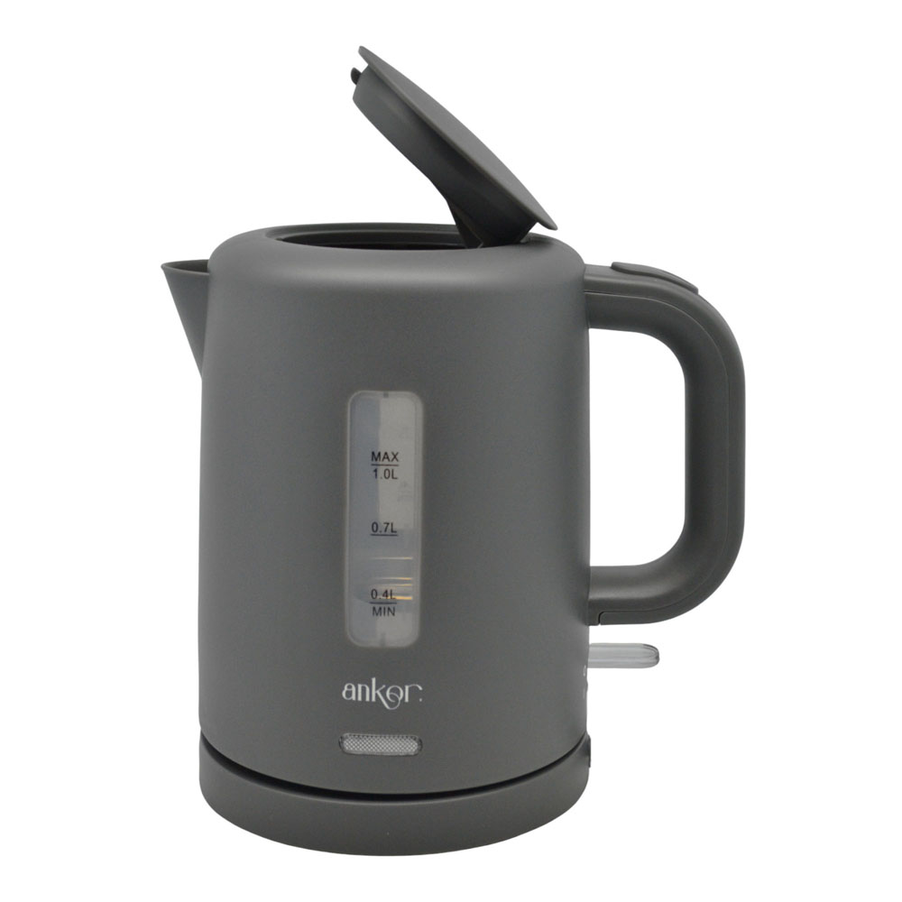 Ankor Grey Βραστήρας 1100W Πλαστικός Χωρητικότητας 1lt