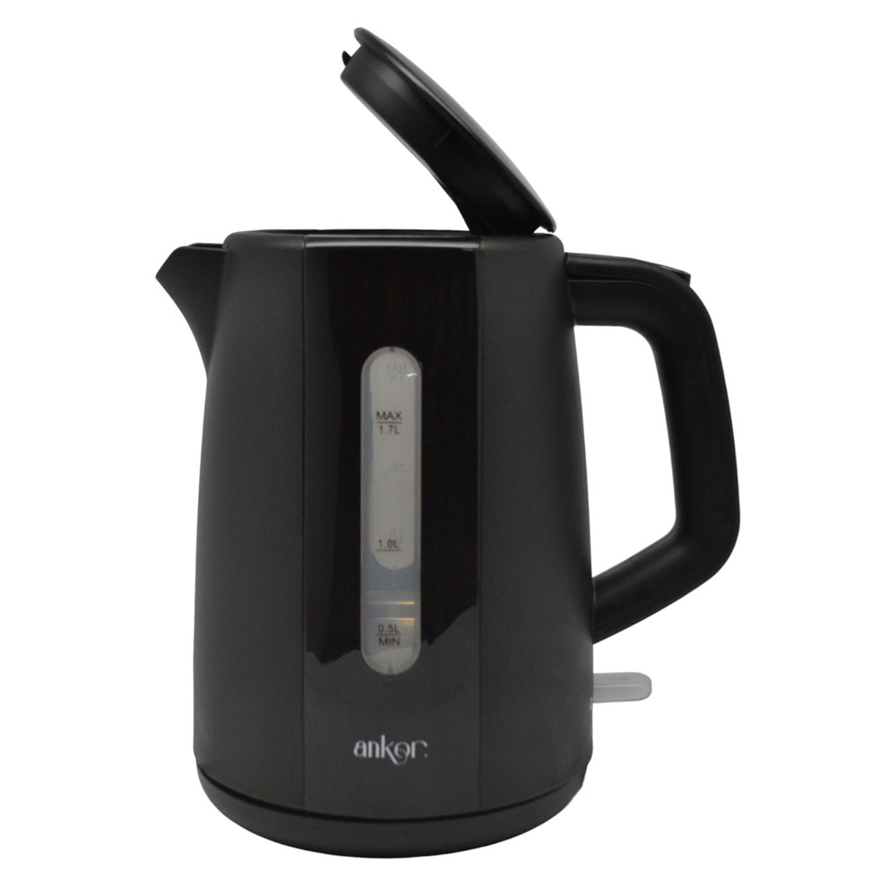 Ankor Black Βραστήρας 2200W Πλαστικός Χωρητικότητας 1.7lt 848034