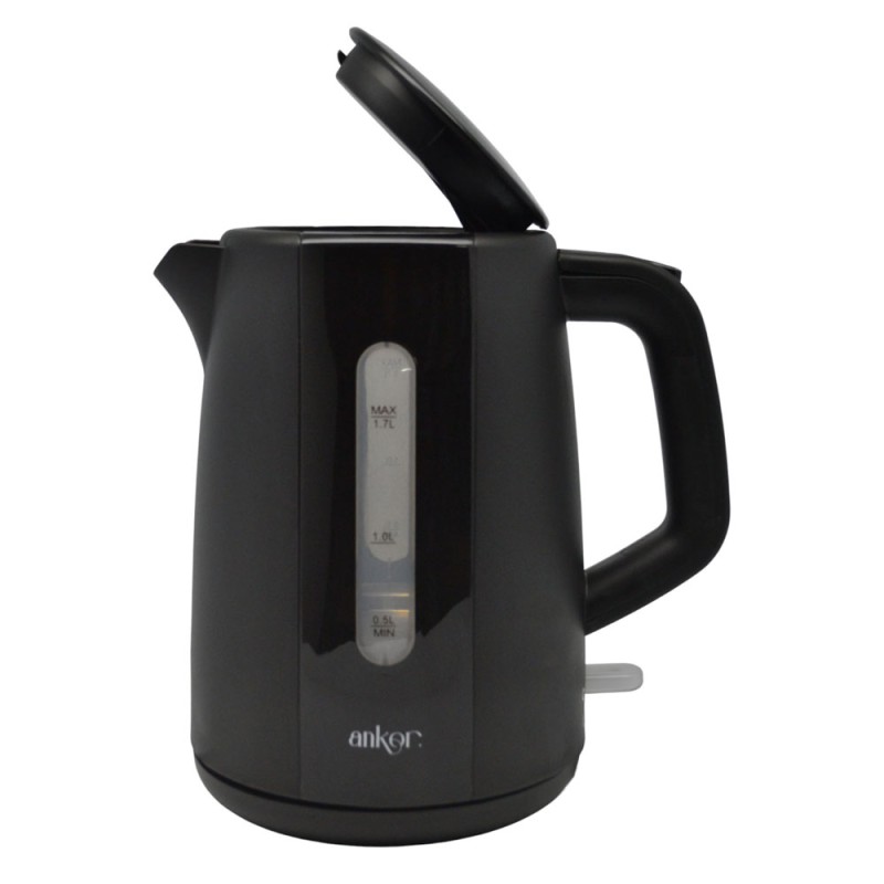 Ankor Black Βραστήρας 2200W Πλαστικός Χωρητικότητας 1.7lt 848034