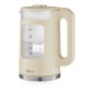 Ankor Beige Βραστήρας 2200W Cool Touch από Πυρίμαχο Γυαλί με Διπλό Τοίχωμα 1.7lt