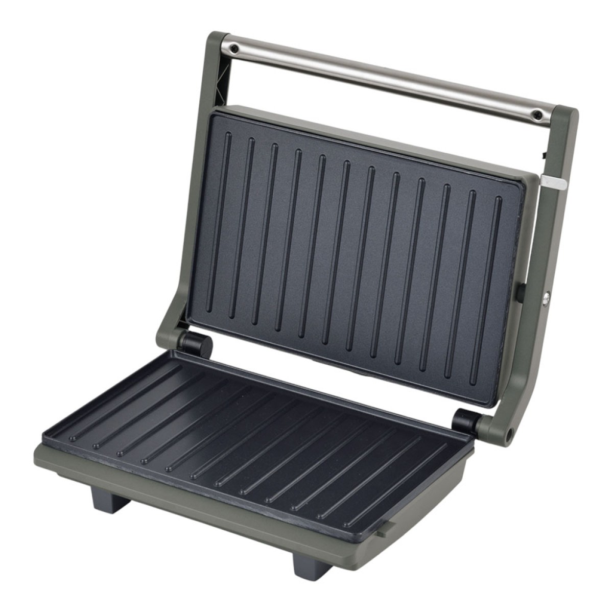 Ankor Olive Γκριλιέρα – Τοστιέρα 1300W 2 Θέσεων με Αντικολλητικές Πλάκες Γκριλ