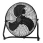 Ανεμιστήρας Δαπέδου 100W Μαύρος High Velocity με Πτερύγια Αλουμινίου 45cm & Ρυθμιζόμενη Κλίση