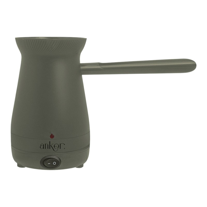 Ankor Olive Ηλεκτρικό Μπρίκι 1000W Πλαστικό 400ml με Αποσπώμενη Βάση 360°