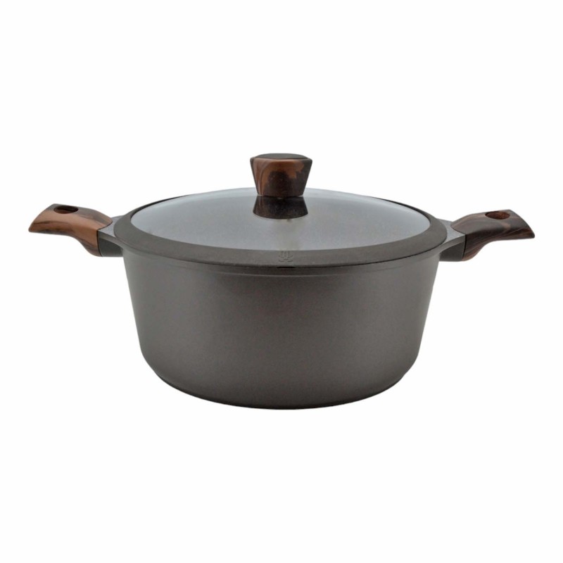 Ankor Stone Κατσαρόλα Ν.28 (6.7lt) Αντικολλητική Χυτού Αλουμινίου 445-28