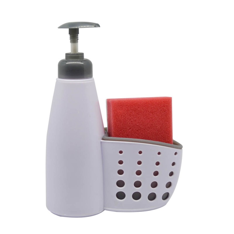 Δοχείο Υγρού Πιάτων & Θήκη για Σφουγγάρι Πλαστικό