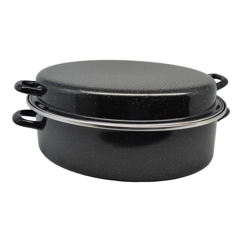 Ankor Γάστρα (42x32x16) Εμαγιέ με Σχάρα