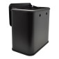 Κάδος Απορριμμάτων 5lt Μαύρος με Γάντζο Ανάρτησης για Ντουλάπι & Καπάκι Διπλής Κατεύθυνσης
