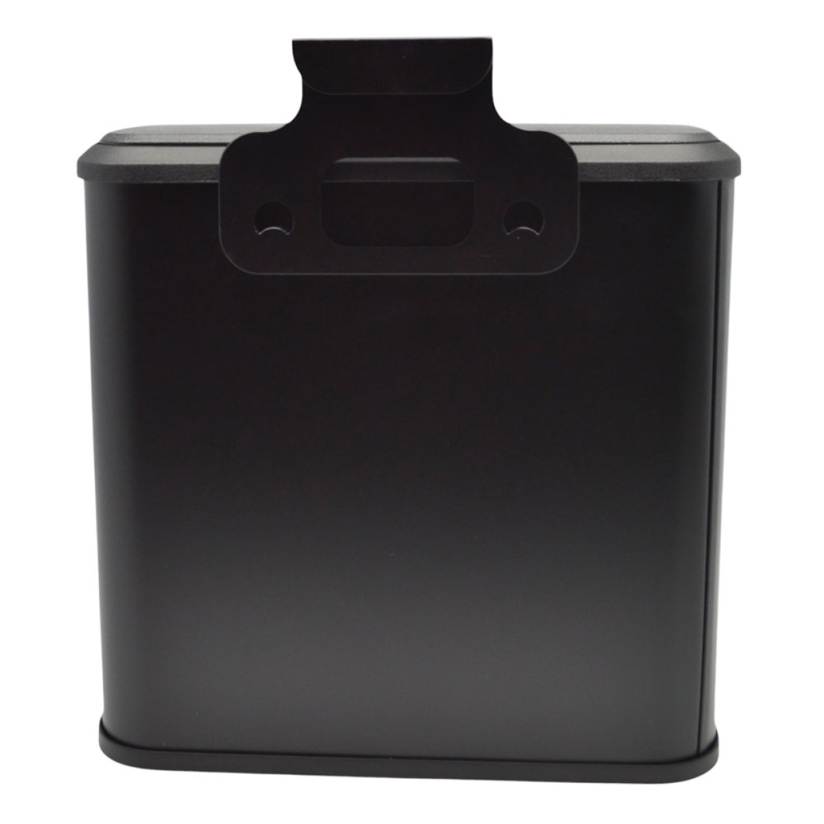 Κάδος Απορριμμάτων 5lt Μαύρος με Γάντζο Ανάρτησης για Ντουλάπι & Καπάκι Διπλής Κατεύθυνσης