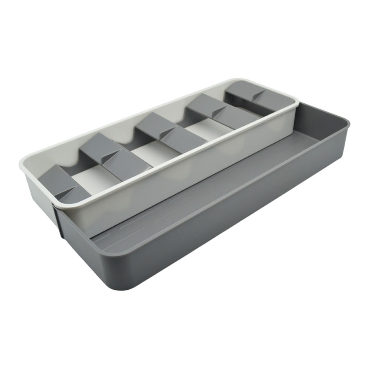Ankor Θήκη Συρταριού για Μαχαιροπίρουνα (14-22x39.5x5.6) Επεκτεινόμενη 5 Θέσεων 847181