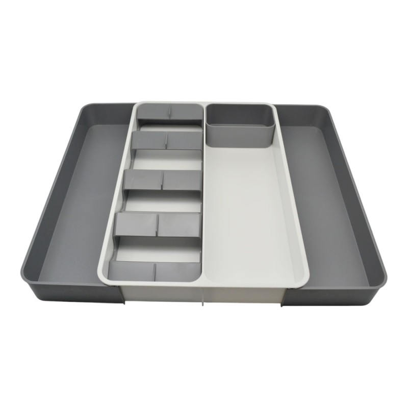 Ankor Θήκη Συρταριού για Μαχαιροπίρουνα (27-46.5x39.5x5.6) Επεκτεινόμενη 8 Θέσεων 847198