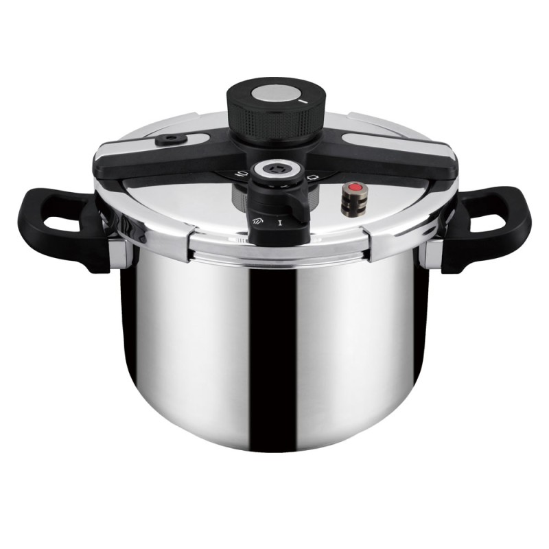 Ankor Χύτρα Ταχύτητας 8lt Ανοξείδωτη 18/10 – Με Τετραπλό Σύστημα Ασφαλείας