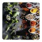 Spices Ηλεκτρονική Ζυγαριά Κουζίνας 15kg Γυάλινη Τετράγωνη