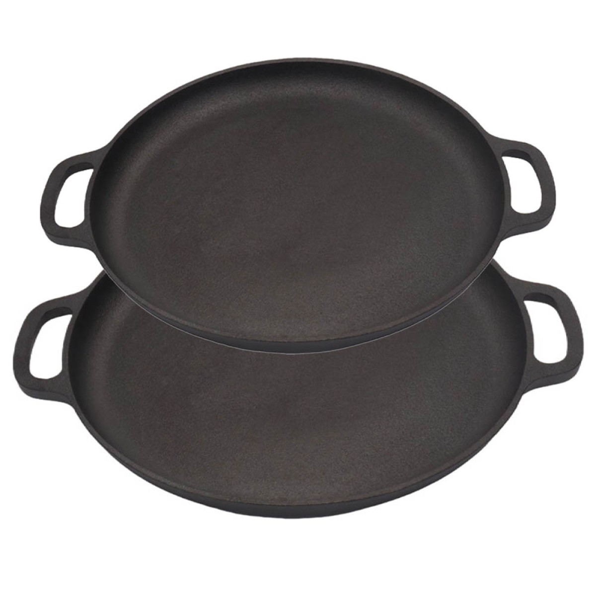 Ankor Premium Σετ Μαντεμένια Ταψιά (35x29 & 42x35) – Κατάλληλα για Όλες τις Εστίες, BBQ & Φούρνο