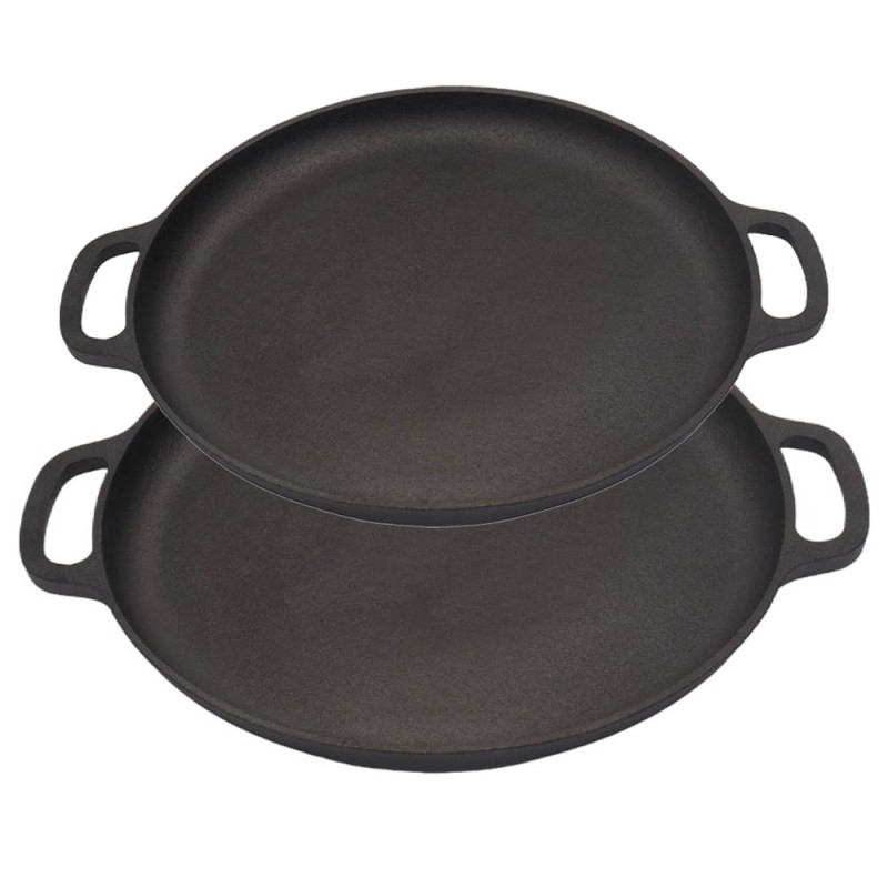 Ankor Premium Σετ Μαντεμένια Ταψιά (35x29 & 42x35) – Κατάλληλα για Όλες τις Εστίες, BBQ & Φούρνο