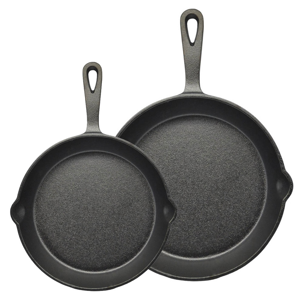 Ankor Premium Σετ Μαντεμένια Τηγάνια 2τμχ (20cm & 26cm) – Κατάλληλα για Όλες τις Εστίες, BBQ & Φούρνο Ankor Premium Σετ Μαντεμένια Τηγάνια 2τμχ (20cm & 26cm) – Κατάλληλα για Όλες τις Εστίες, BBQ & Φούρνο