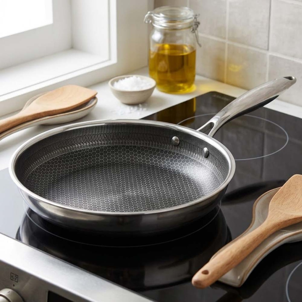 Ankor Dmond Tri-Ply Τηγάνι Ν.30 Ανοξείδωτο με Αντικολλητική Επίστρωση