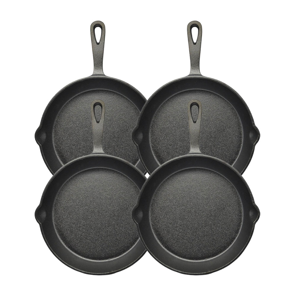 Ankor Premium Σετ 4 Μαντεμένια Τηγάνια Ν.20 - Οικιακή & Επαγγελματική Χρήση