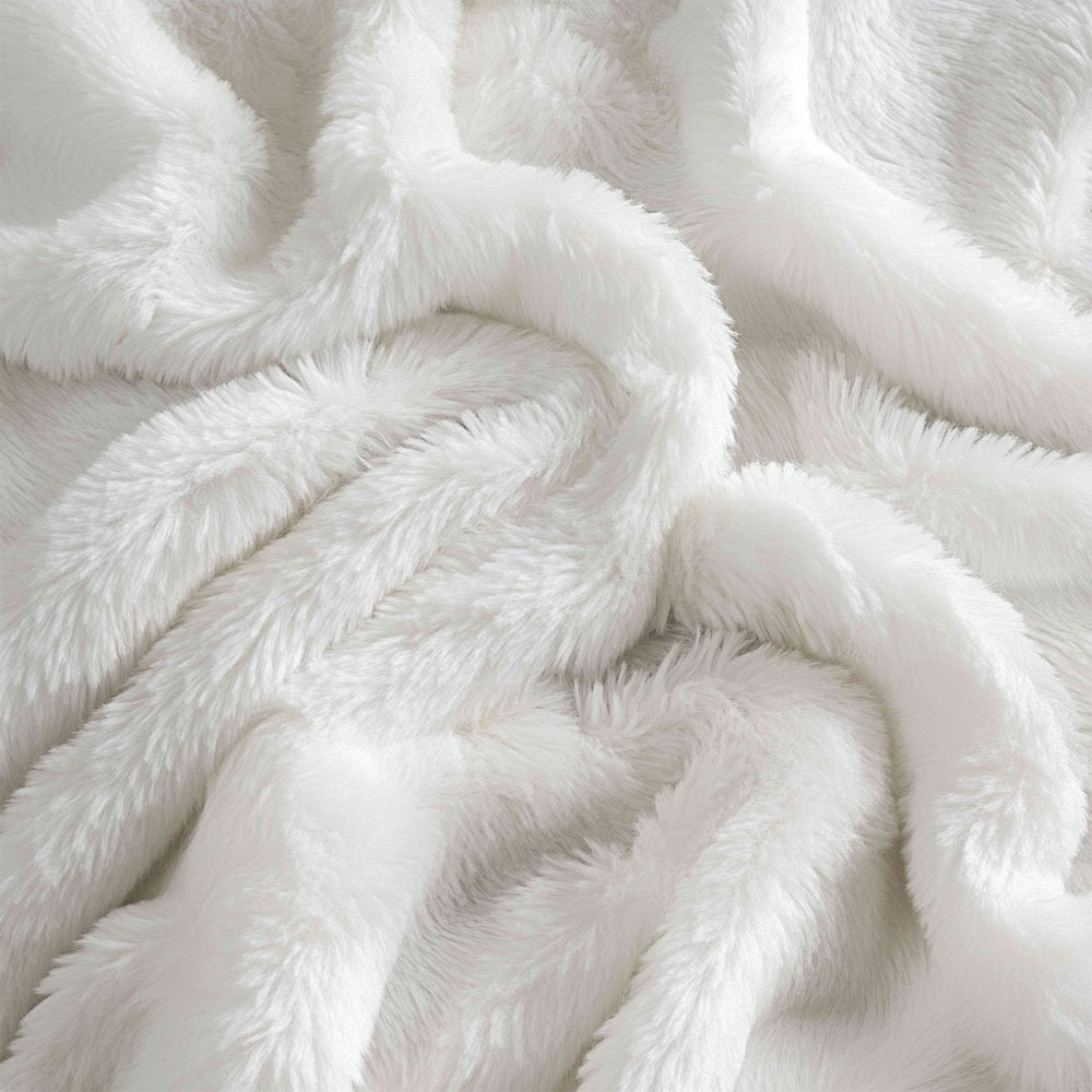 Ankor Κουβέρτα Fluffy Flannel Διπλή (200x220) White 846047