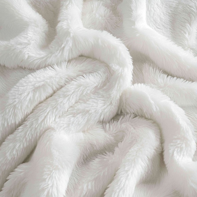 Ankor Κουβέρτα Fluffy Flannel Διπλή (200x220) White 846047