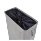 Καλάθι Απλύτων (40x19x60) Υφασμάτινο με Ροδάκια μπεζ άμμου χρώμα Sidirela Laundry E-8050-68