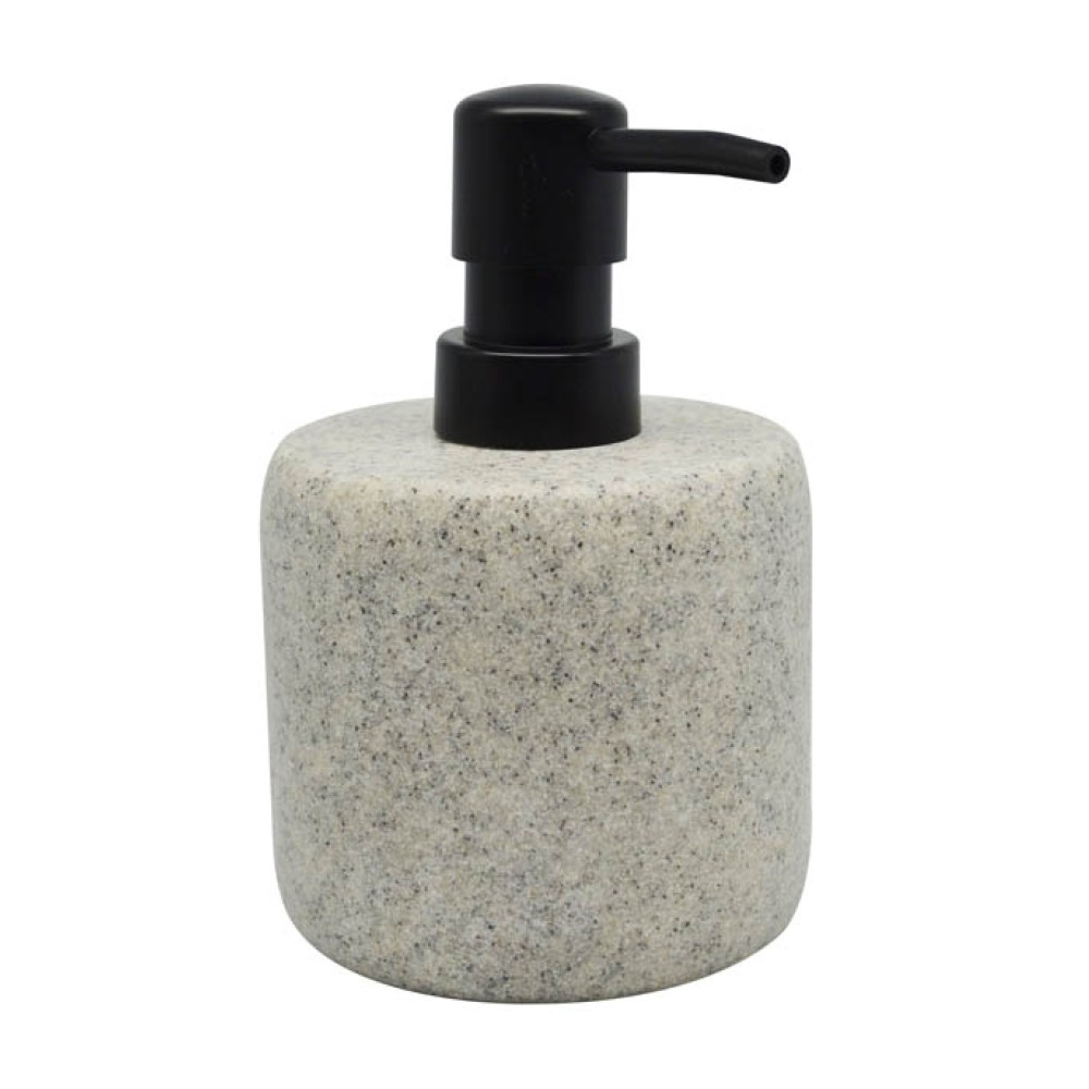 Ankor Stone Δοχείο Κρεμοσάπουνου (8.7x8.7x14.2) Πολυεστερικό