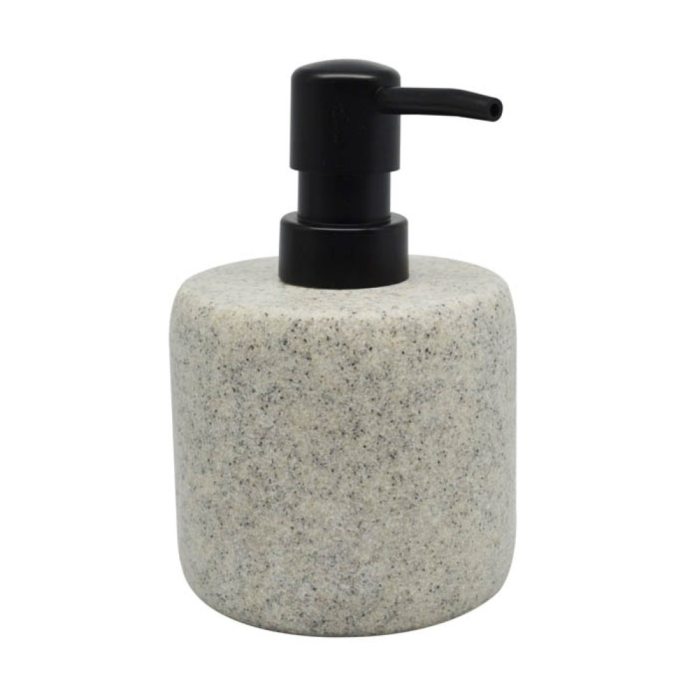 Ankor Stone Δοχείο Κρεμοσάπουνου (8.7x8.7x14.2) Πολυεστερικό