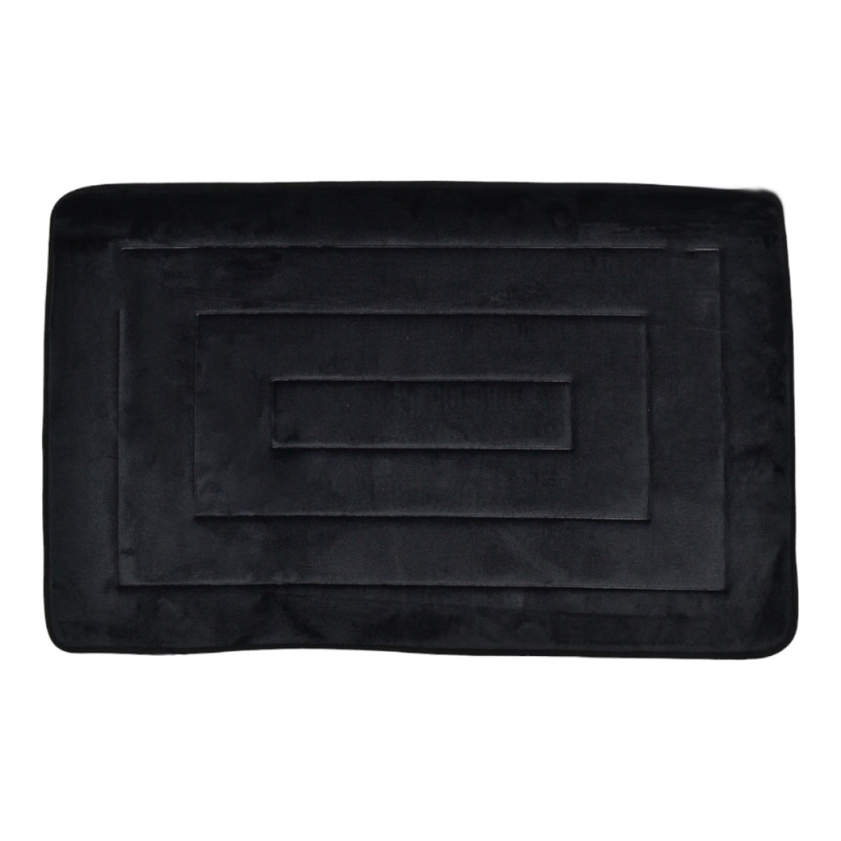 Πατάκι Μπάνιου (50x80) Αντιολισθητικό Ankor Memory Foam Black 835980