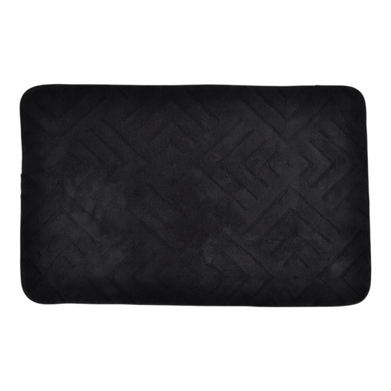 Πατάκι Μπάνιου (50x80) Αντιολισθητικό Ankor Memory Foam Black 843367
