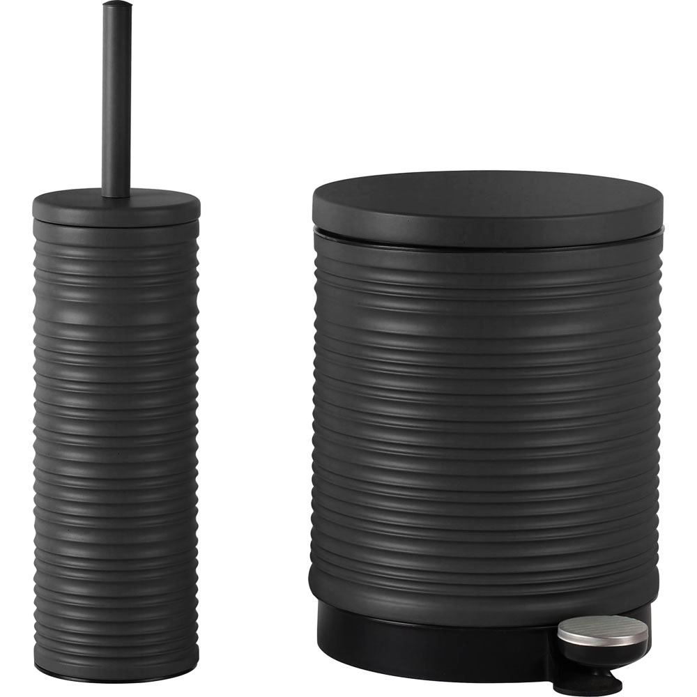 Ankor Black Σετ Πεντάλ 5Lt + Πιγκάλ Μεταλλικό με Soft Close 845064-101