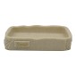 Ankor Soap Beige Σαπουνοθήκη (12.7x8.6x2.5) με Όψη Πέτρας