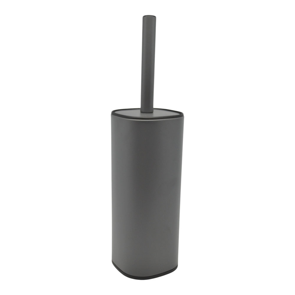 Ankor Bello Square Grey Premium Μεταλλικό Πιγκάλ Μπάνιου (9x9x37cm) με Τεχνολογία Fingerprint Proof & Εσωτερική Θήκη