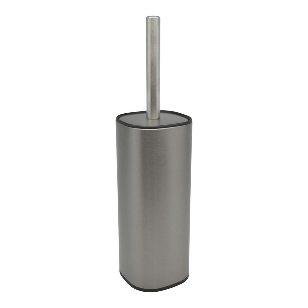 Ankor Bello Square Inox Premium Μεταλλικό Πιγκάλ Μπάνιου (9x9x37cm) με Τεχνολογία Fingerprint Proof & Εσωτερική Θήκη
